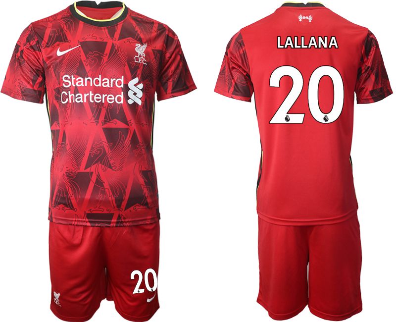 Men 2021-2022 Club Liverpool home red #20 Nike Soccer Jersey